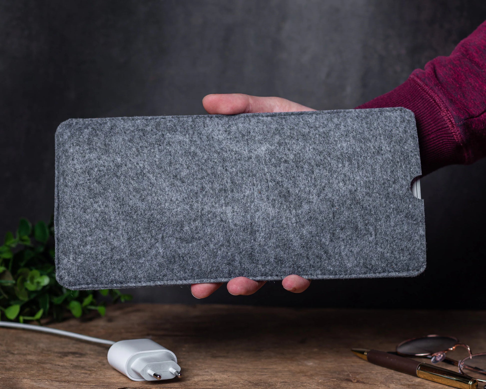 Felt Case for Magic Keyboard, Felt Sleeve for Wireless Magic Keyboard, Felt Bag for Apple Keyboard, Cover for Apple Keyboard Touch ID