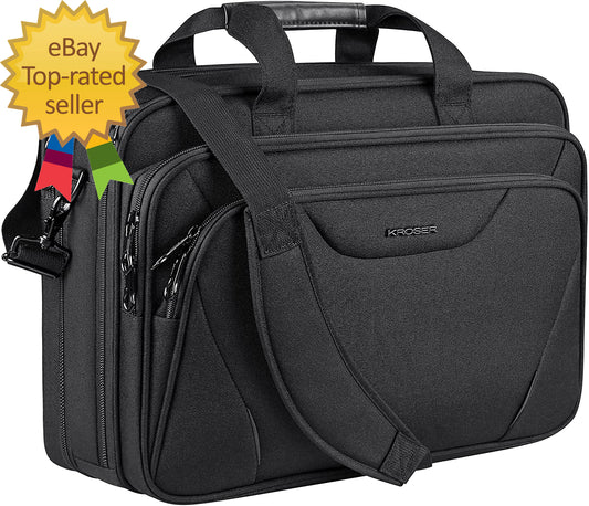 Laptop Bag Premium Laptop Briefcase Fits up to 17.3 Inch Laptop Expandable