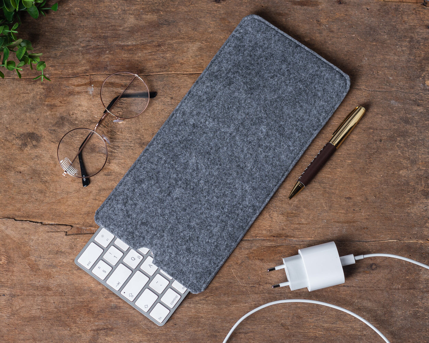 Felt Case for Magic Keyboard, Felt Sleeve for Wireless Magic Keyboard, Felt Bag for Apple Keyboard, Cover for Apple Keyboard Touch ID