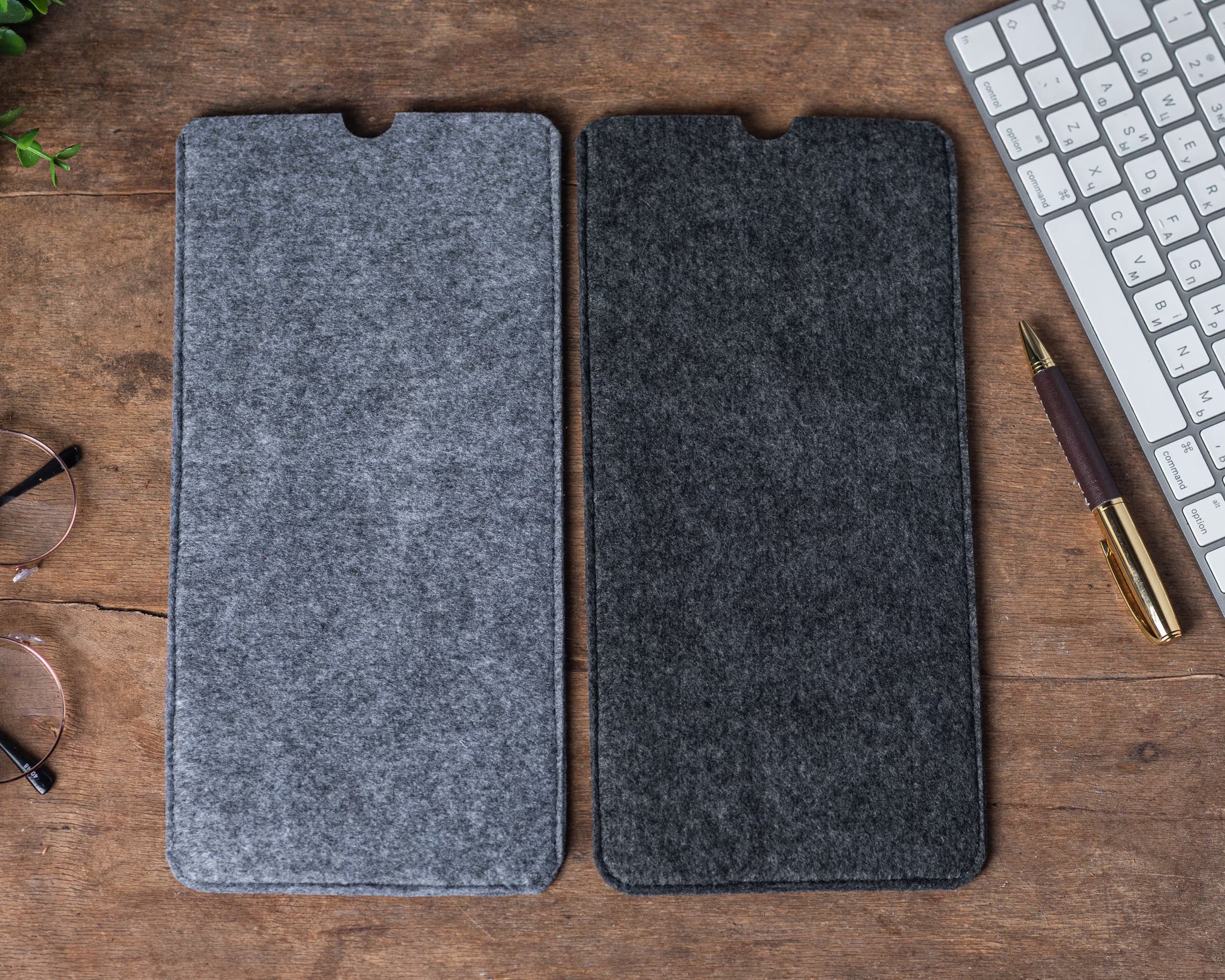 Felt Case for Magic Keyboard, Felt Sleeve for Wireless Magic Keyboard, Felt Bag for Apple Keyboard, Cover for Apple Keyboard Touch ID